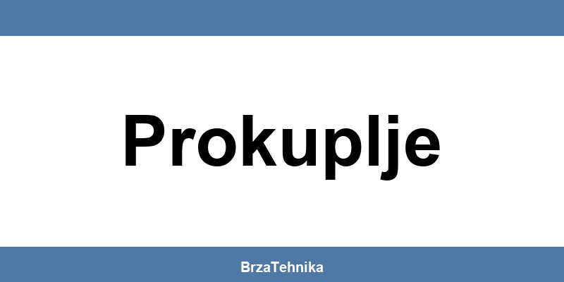 Kontakt telefon prodavnice Gigatron Prokuplje