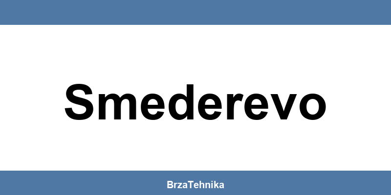 Kontakt telefon prodavnice Gigatron Smederevo