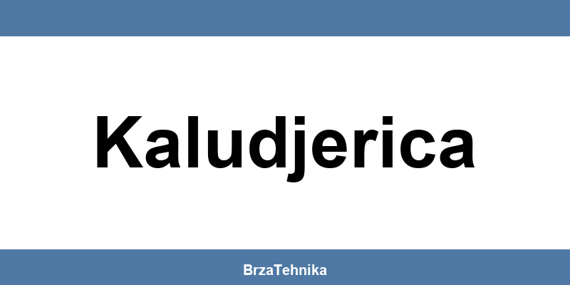 Kontakt telefon prodavnice Gigatron Kaludjerica