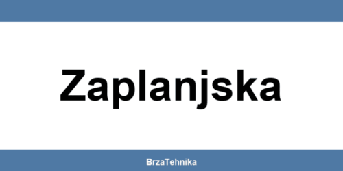 Kontakt telefon prodavnice Gigatron Zaplanjska